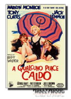 poster A QUALCUNO PIACE CALDO Monroe