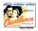 poster film CASABLANCA H.Bogar 70x100